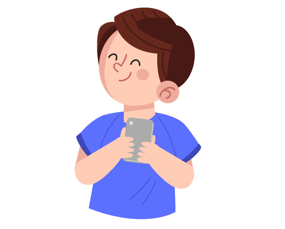 Deux enfants souriants